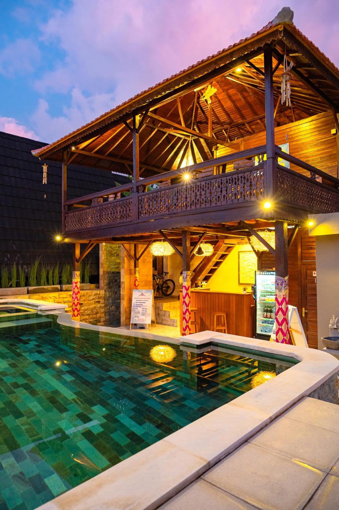The Pyramid Ubud River Villas Payangan Exterior foto
