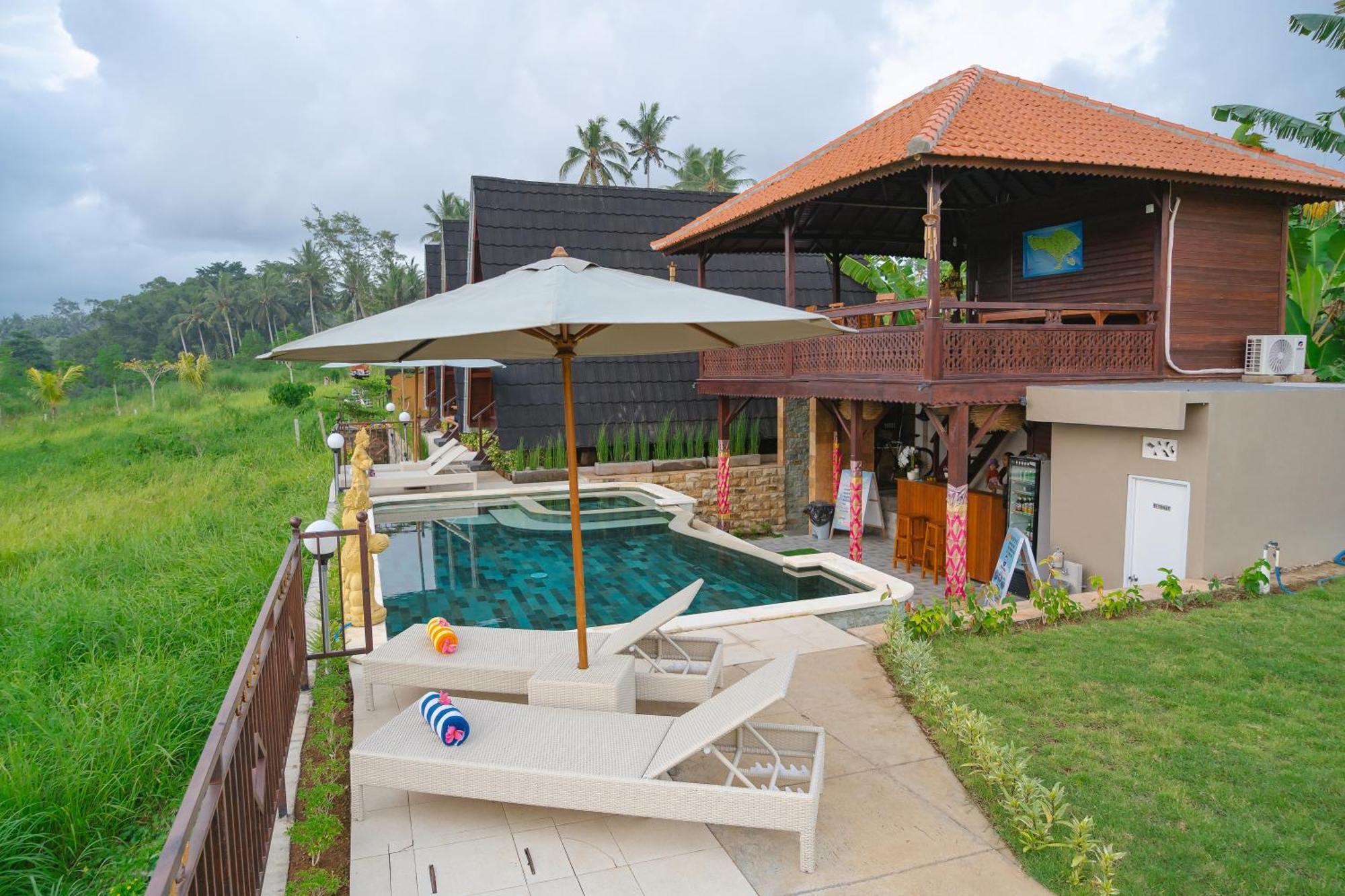 The Pyramid Ubud River Villas Payangan Exterior foto