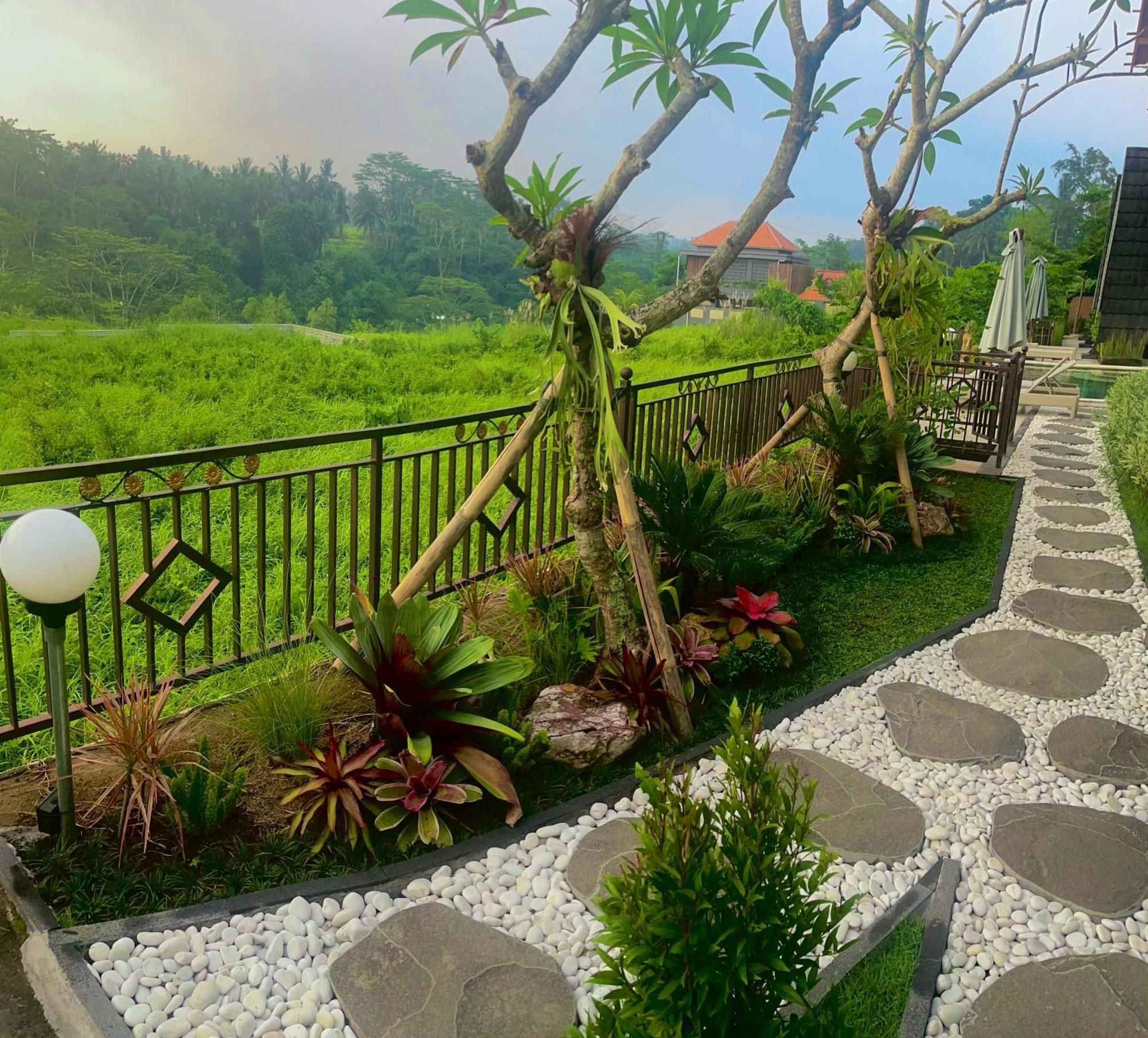 The Pyramid Ubud River Villas Payangan Exterior foto